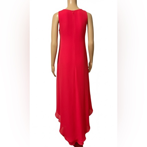 Gorgeous BCBGMaxAzria High-Low Dress in Vibrant Pink Raspberry - Picture 5 of 7